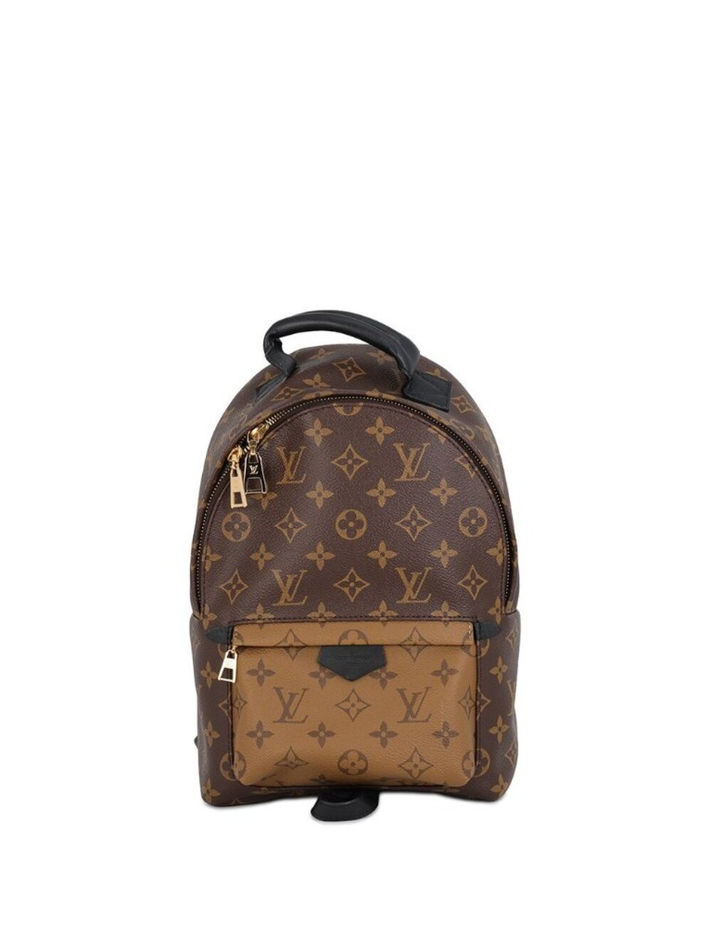 Louis Vuitton Backpack Monogram Reverse Palm Springs PM Black